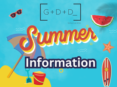  GDDS Summer Information